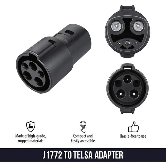 Tesla Model S 3 X Y Charging Adapter SAE J1772 for Charge Point, Blink and EVgo