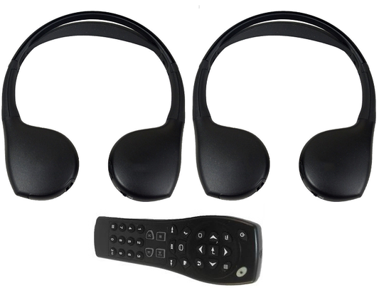 2007-2014  Cadillac Escalade Folding Headphones and Remote bundle