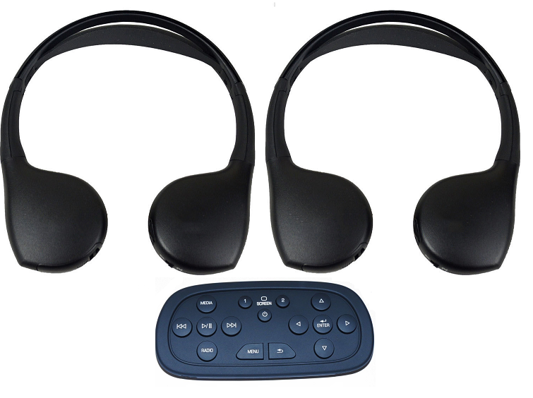 Chevrolet Suburban  (2015-2016) OEM BluRay Headphones and Remote