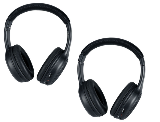 Tiguan Headphones - Leather Look Two Channel IR