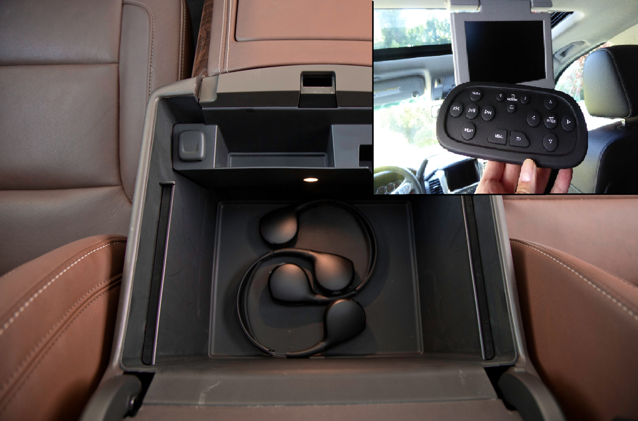 Chevrolet Suburban  (2015-2016) OEM BluRay Headphones and Remote