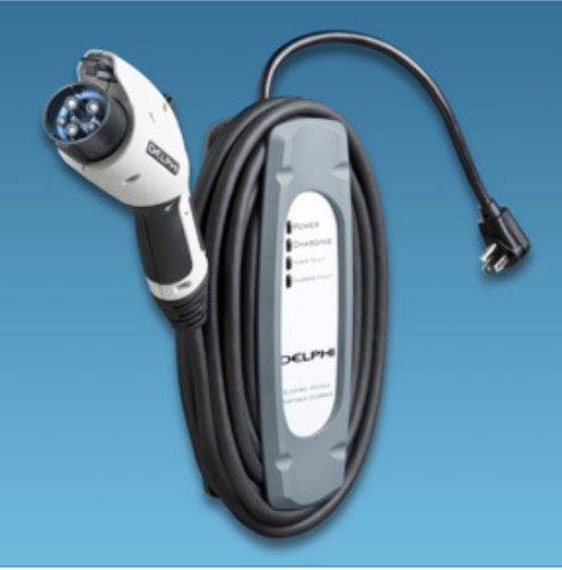 Hyundai Sonata Plugin   Delphi Electric Car Charger   - 110V