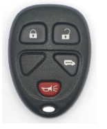 Saturn  Relay  Keyless Entry  Key  Fob (2005, 2006, 2007)