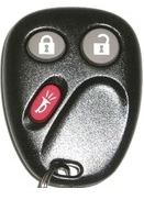 Chevy Trailblazer  Keyless Entry  Key  Fob Memory 1  (2002 2003 2004 2005 2006 2007)