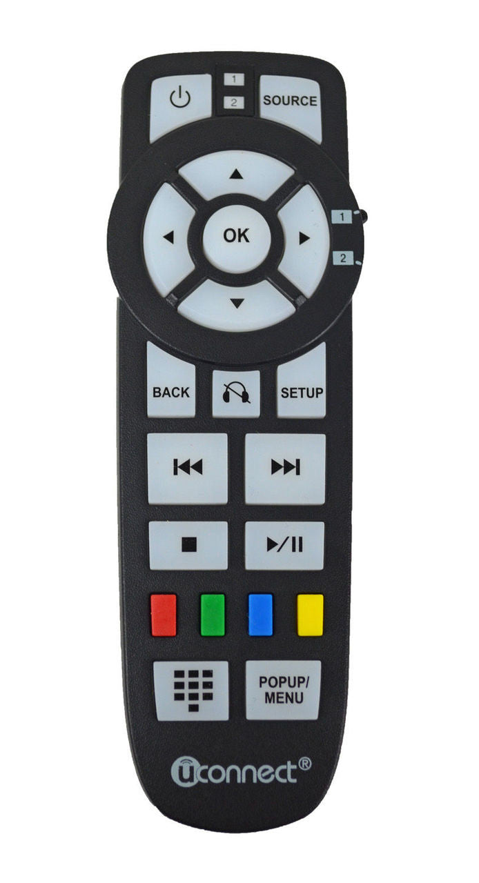 2013 - 2018  Chrysler Town and Country Bluray Remote Control